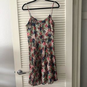 Cremieux floral spaghetti strap dress